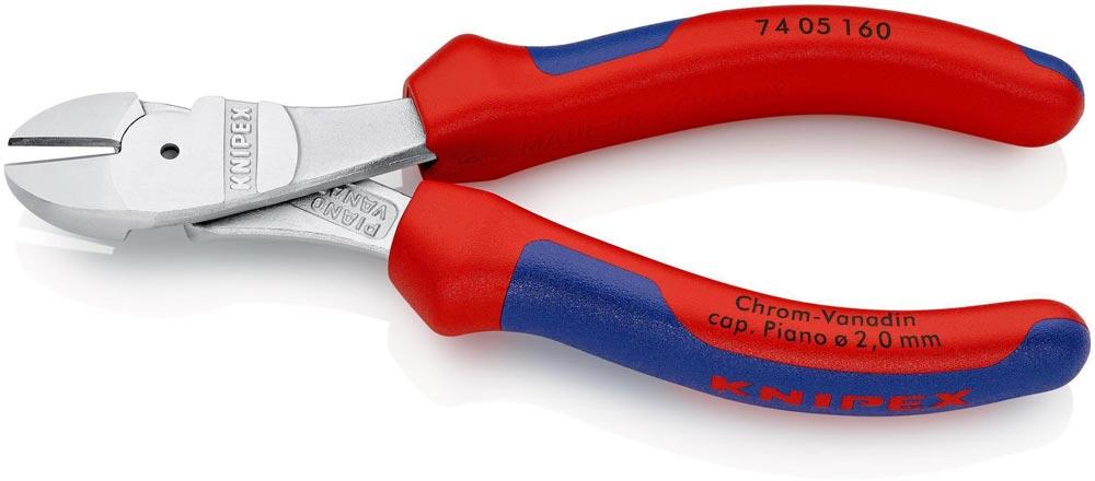 Kraftseitenschneider Länge 160 mm Form 0 Mehrkomponenten-Hüllen