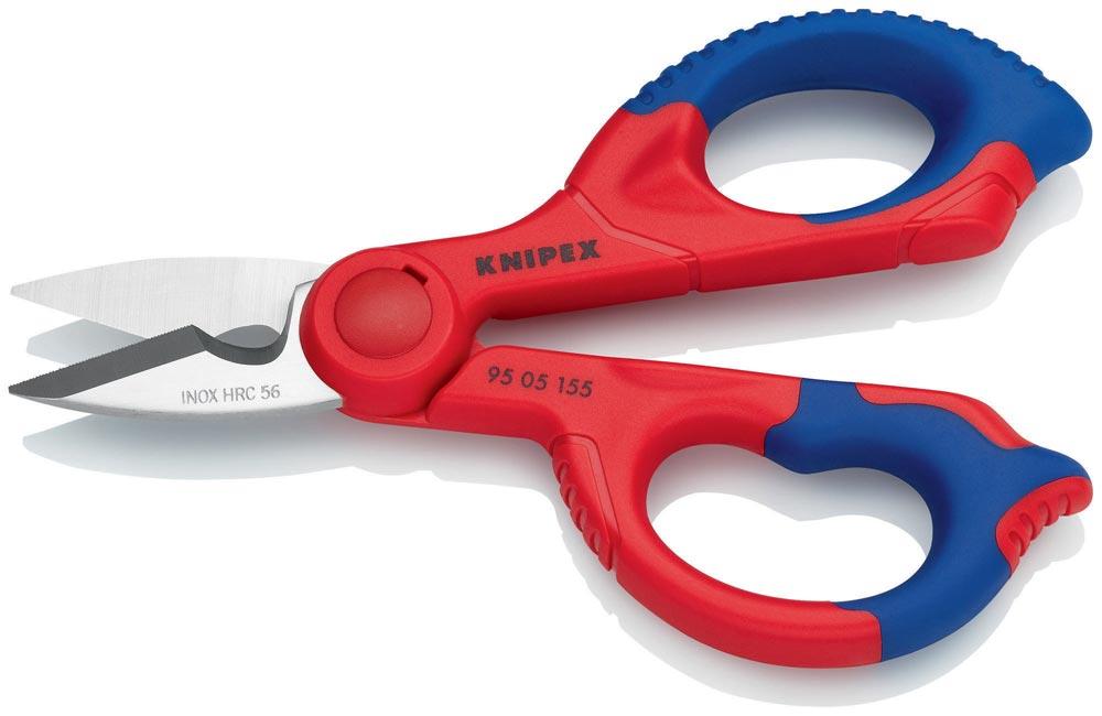 Elektriker-/Handwerkerschere Länge 155 mm 2-K.-Hüllen Elektriker-/Handwerkerschere Länge 155 mm 2-K.-Hüllen