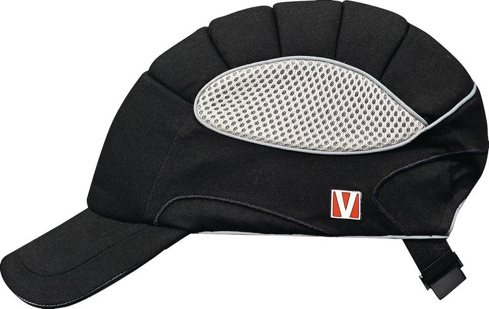 Anstoßkappe VOSS-Cap pro 52-60 cm schwarz/schwarz EN812:2013-04