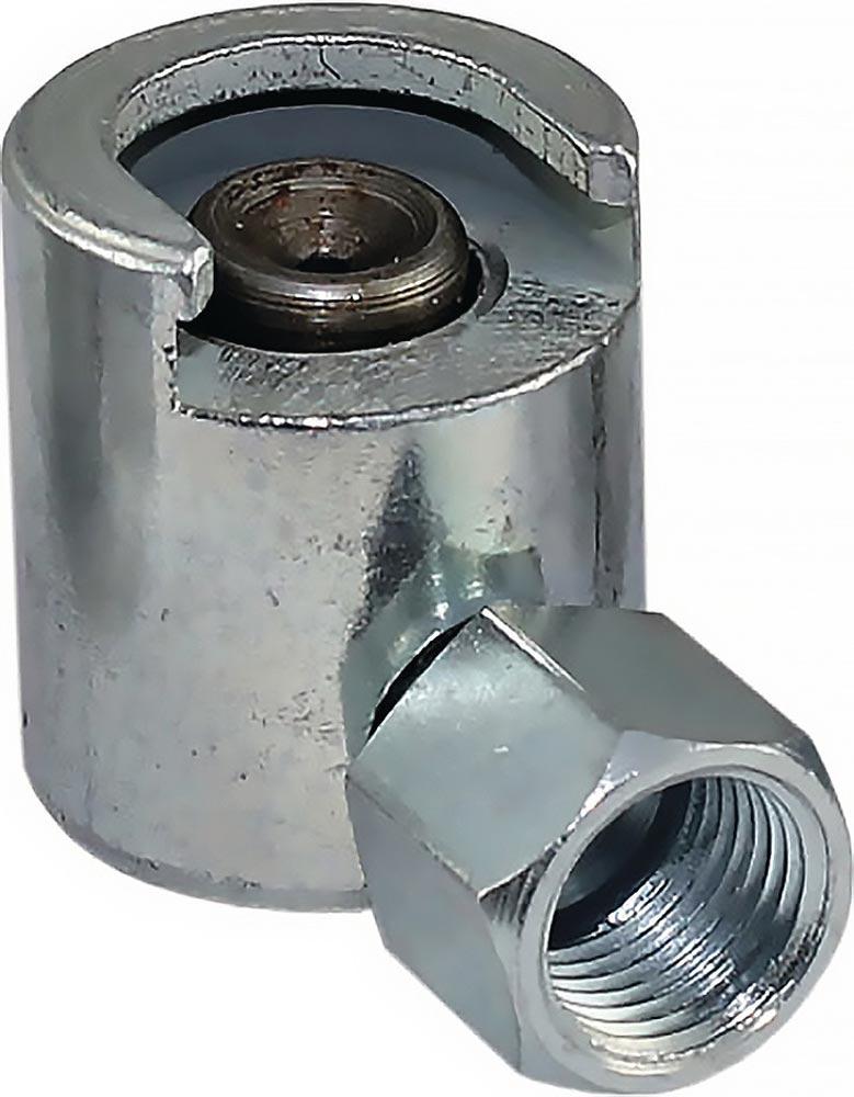 Schiebekupplung M10 x 1, seitl. M1 Ø 16 mm