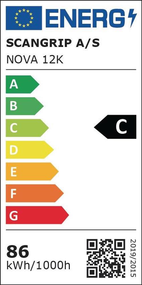 LED-Strahler NOVA 12K 86 W 1200 - 12000 lm 5 m H05RN-F 3x1 mm IP67