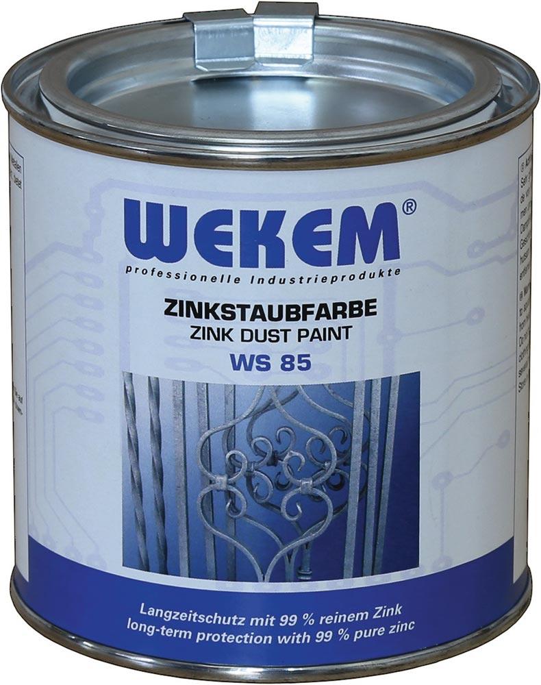 Zinkstaubfarbe WS85 dunkelgrau, metallisch matt 375 ml Dose
