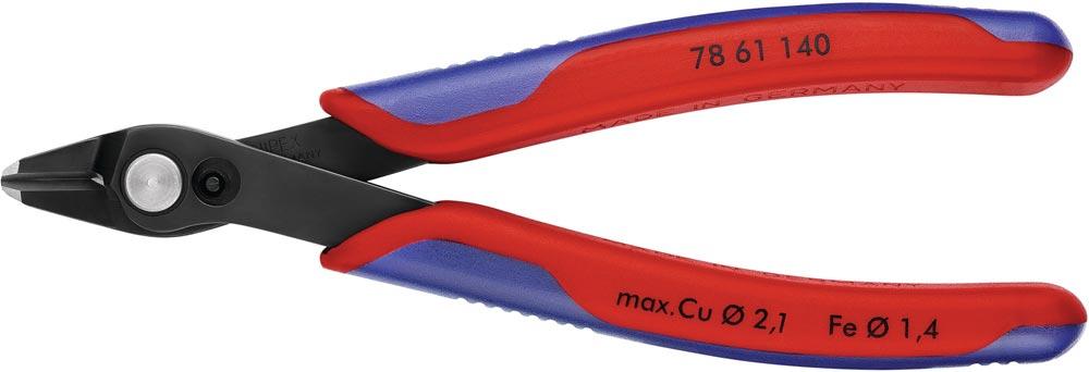 Elektronik-Seitenschneider Super-Knips® Länge 125 mm Form 3 Facette nein brüniert Elektronik-Seitenschneider Super-Knips® Länge 125 mm Form 3 Facette nein brüniert