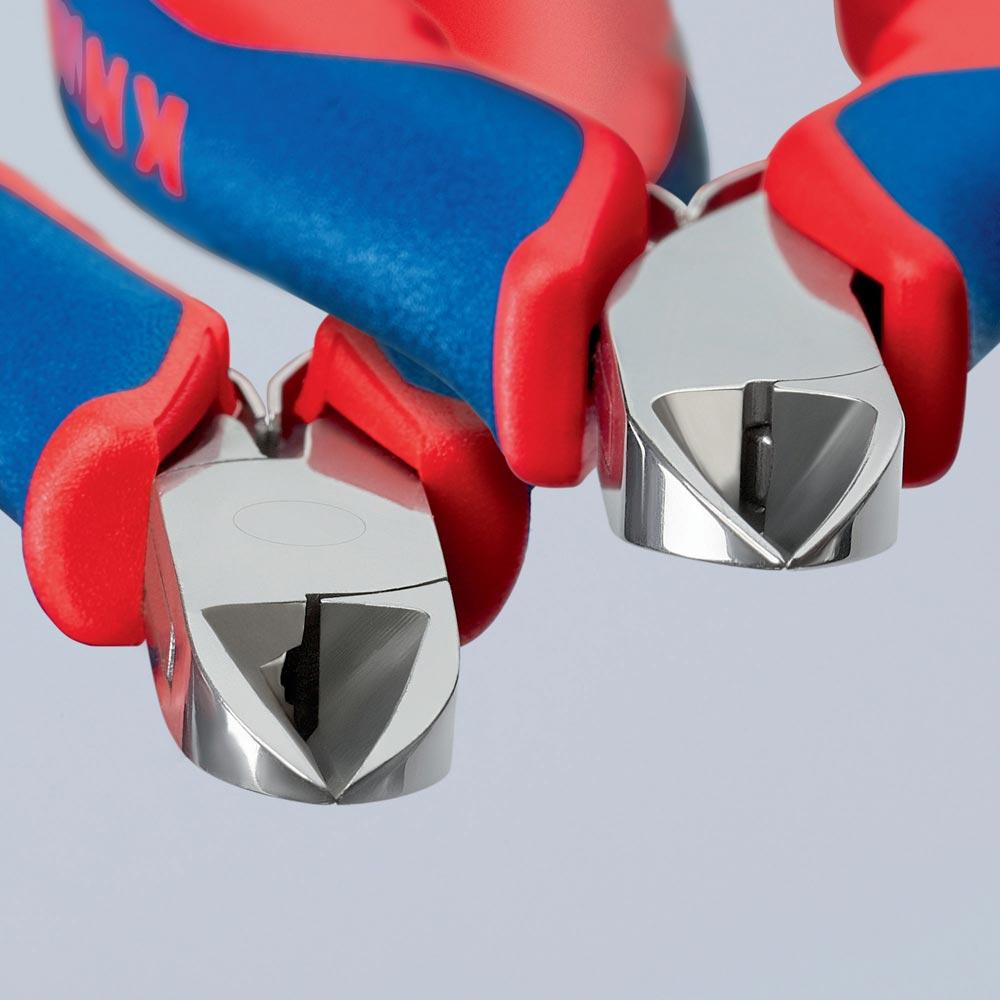 Elektronik-Seitenschneider Länge 115 mm Form 0 Facette ja, klein Mehrkomponenten-Hüllen spiegelpoliert