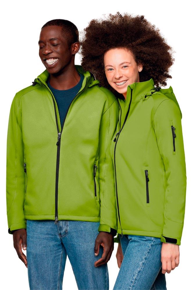 Softshell-Jacke Ontario, Farbe kiwi, Gr. L