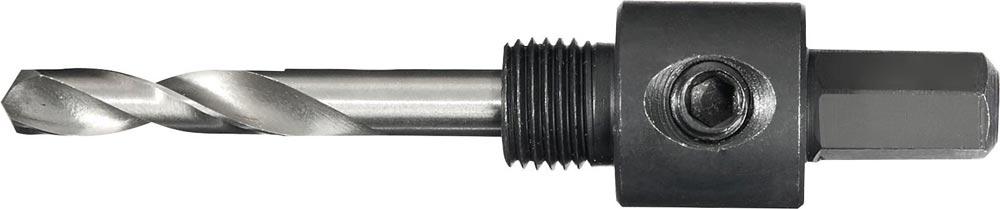Aufnahmeschaft 6-KT 11,0 mm mit Zentrierbohrer Lochsägen 32 - 152 mm