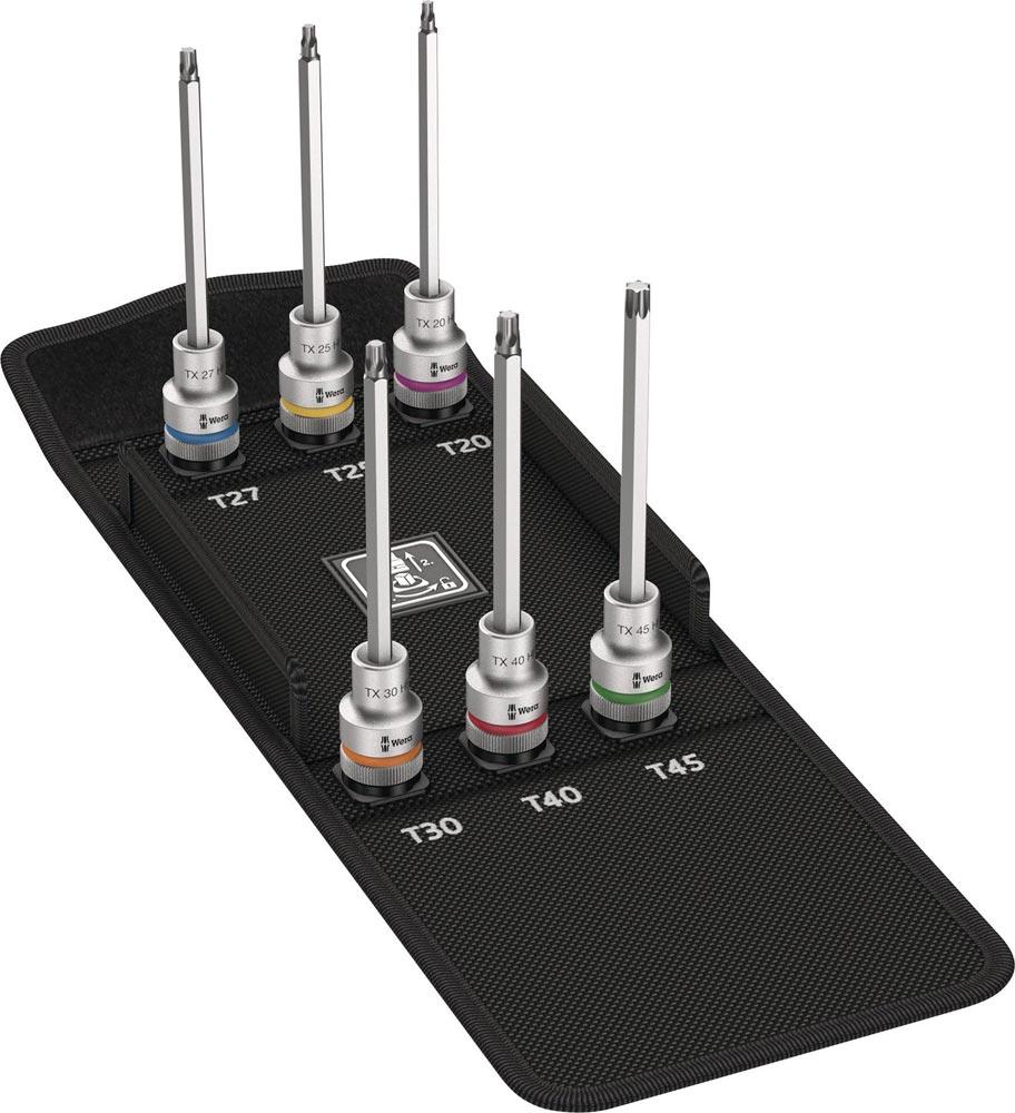 Steckschlüsselsatz 8767 C TORX® HF3 9-teilig 1/2  T20 - T60