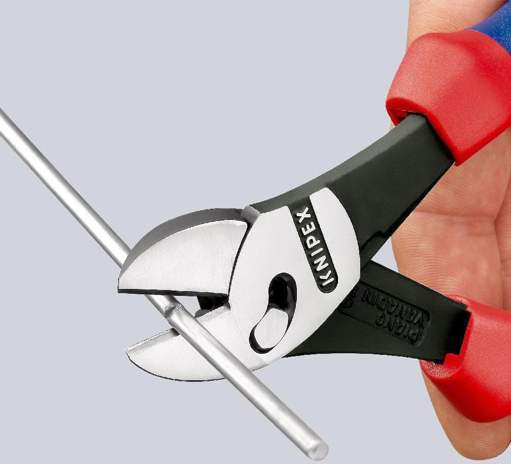 Hochleistungsseitenschneider TwinForce® Länge 180 mm poliert Mehrkomponenten-Hüllen