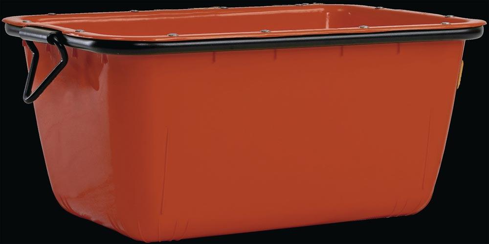 Fertigmörtelbehälter 200 l rot