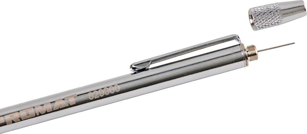 Teleskopmagnetheber Gesamtlänge 670 mm Magnetkopf-Ø 6 mm Tragfähigkeit 0,55 kg mit Düsennadel
