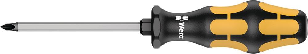 Schraubendreher 917 SPH Größe PH 1 Klingenlänge 80 mm 2-Komponentengriff 6-Kant Klinge / Ansatz, Schlagkappe