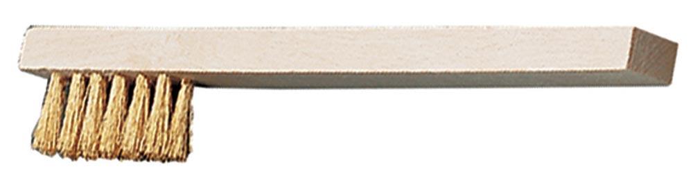 Zündkerzenbürste Länge 150 mm 0,2 mm Messing 3-reihig