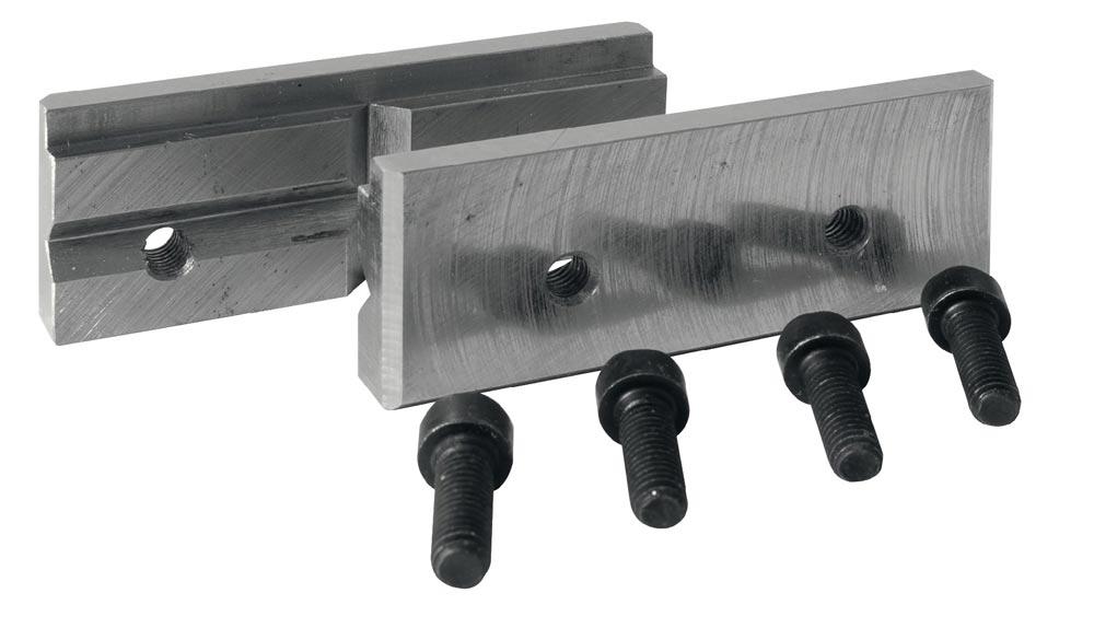 Schraubstockbacke Backenbreite 125 mm mit Prisma