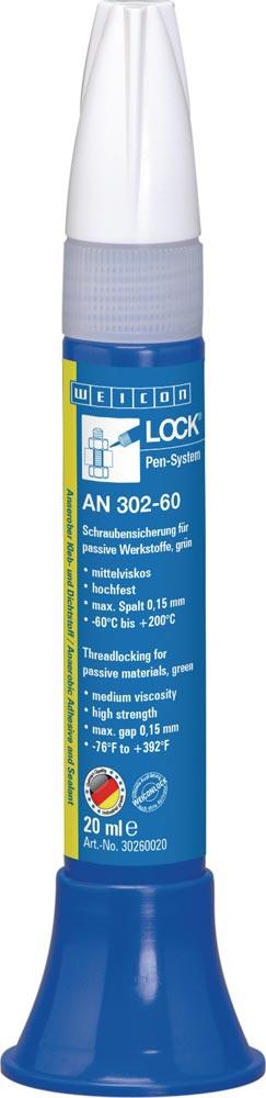 Schraubensicherung WEICONLOCK® AN 302-60 20 ml hochfest mittelviskos grün Pen