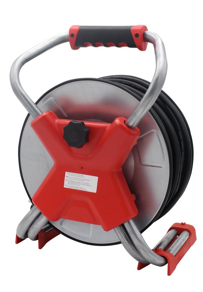 Stahlblech-Kabeltrommel 40 m 230 V H07RN-F 3G1,5 mm