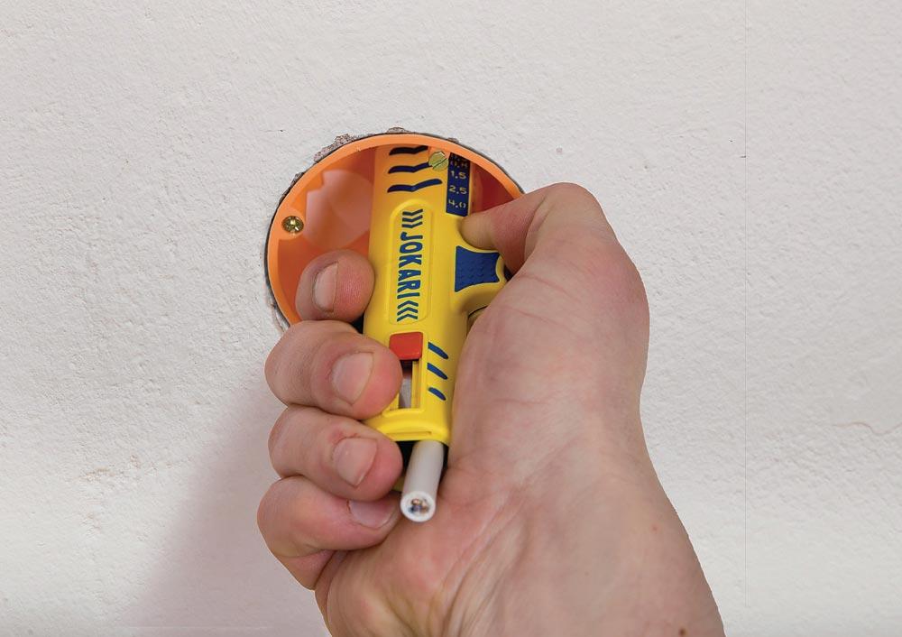 Abmantelungswerkzeug Secura No. 15 Gesamtlänge 124 mm Arbeitsbereich Ø 8 - 13 mm 0,2 - 4 (Litze) mm