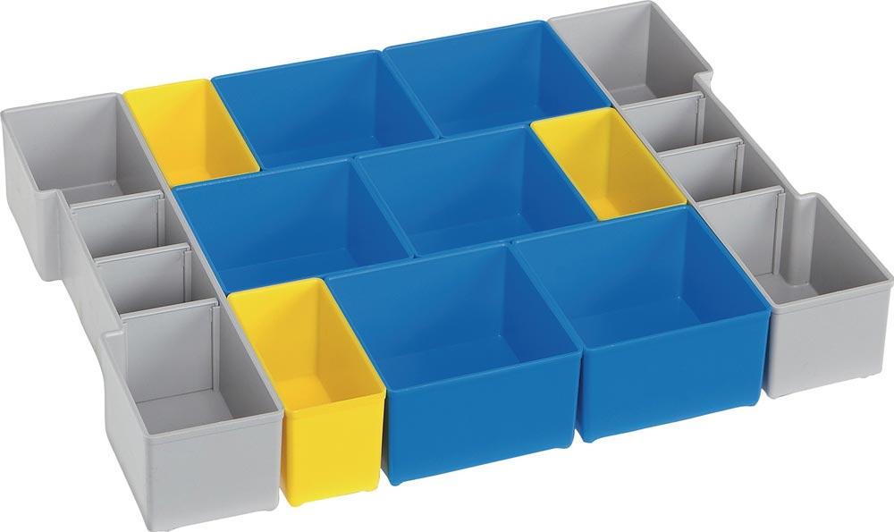 Einteilungsset L-BOXX® BC3 LB 102 B378xT313xH65mm blau / gelb / grau