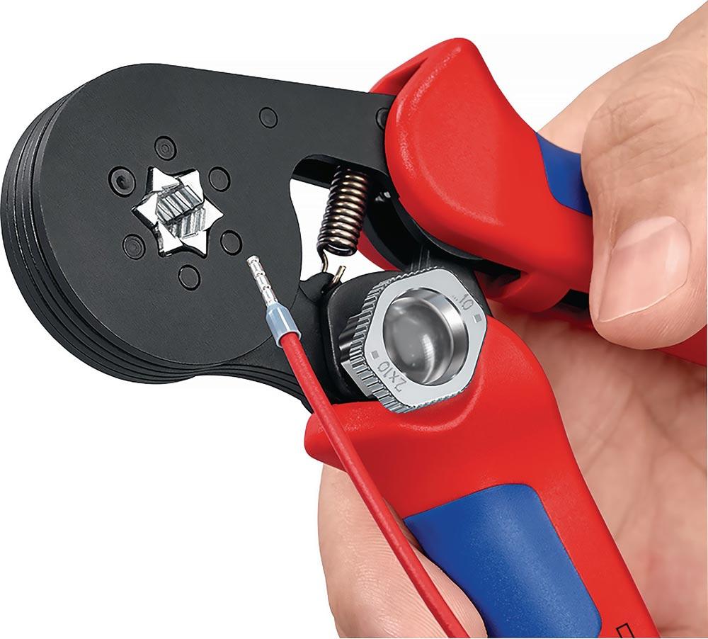 Aderendhülsenzange Gesamtlänge 180 mm 0,08 - 16 (AWG 28 - 6) mm brüniert Mehrkomponenten-Hüllen