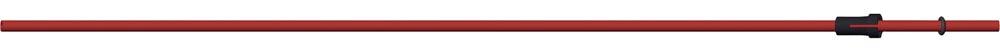 PTFE-Seele, für 4 m, 2,0x4,0x4500 mm, für Draht-Dm. 1,0 - 1,2 mm, rot PTFE-Seele, für 4 m, 2,0x4,0x4500 mm, für Draht-Dm. 1,0 - 1,2 mm, rot