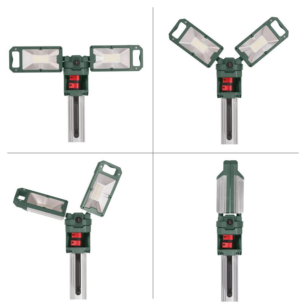 METABO Akku-LED Baustellenstrahler BSA 18 LED 5000 DUO-S im Karton (ohne Akku/Ladegerät)