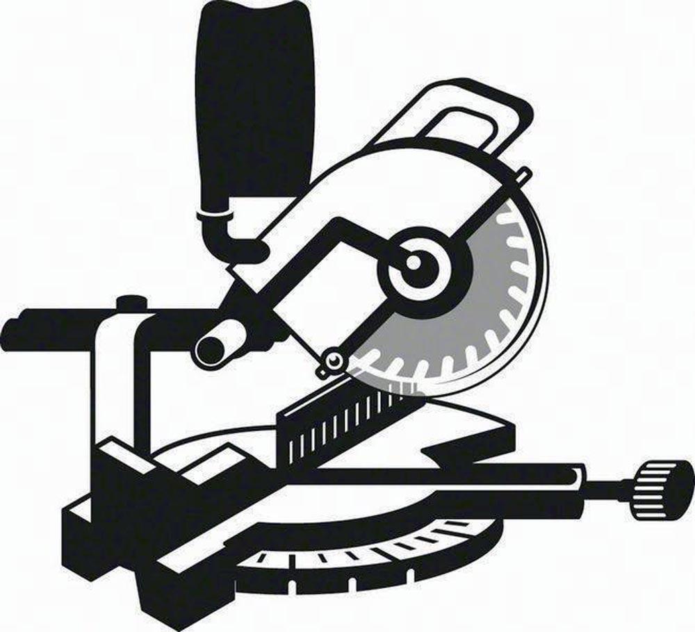 Kreissägeblatt Außen-Ø 254 mm Zähnezahl 80 HLTCG Bohrung 30 mm Schnittbreite 3,2 mm HM