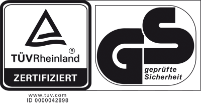 Arbeitsdrehstuhl für Werkstatt, Labor, Oberfläche Stoff anthrazit, Gleiter + Aufstieghilfe, Sitz Höhe 620-870 mm