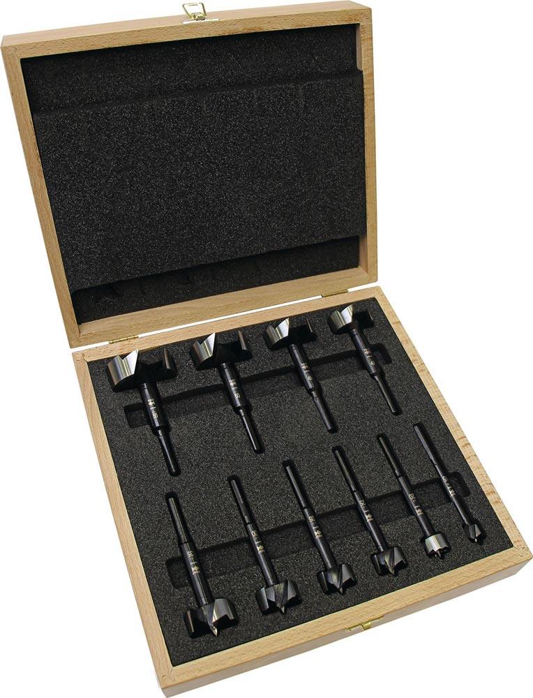 Forstnerbohrersatz BLACK SHARK PRO 10-teilig Ø 15,20,25,26,30,35,40,45,50,55 mm