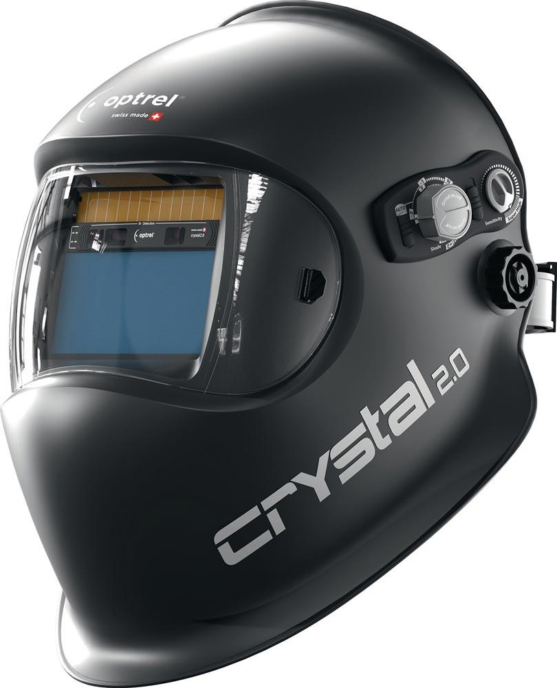 Schweißerschutzhelm crystal2.0 schwarz 50 x 100 mm EN166, EN175, EN379 Karton Schweißerschutzhelm crystal2.0 schwarz 50 x 100 mm EN166, EN175, EN379 Karton