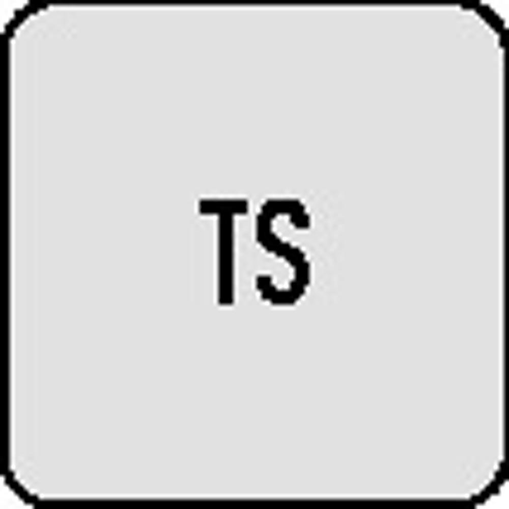 Tieflochspiralbohrer DIN 1869 Typ TS Nenn-Ø 6,8 mm HSS Zylinderschaft Reihe 2