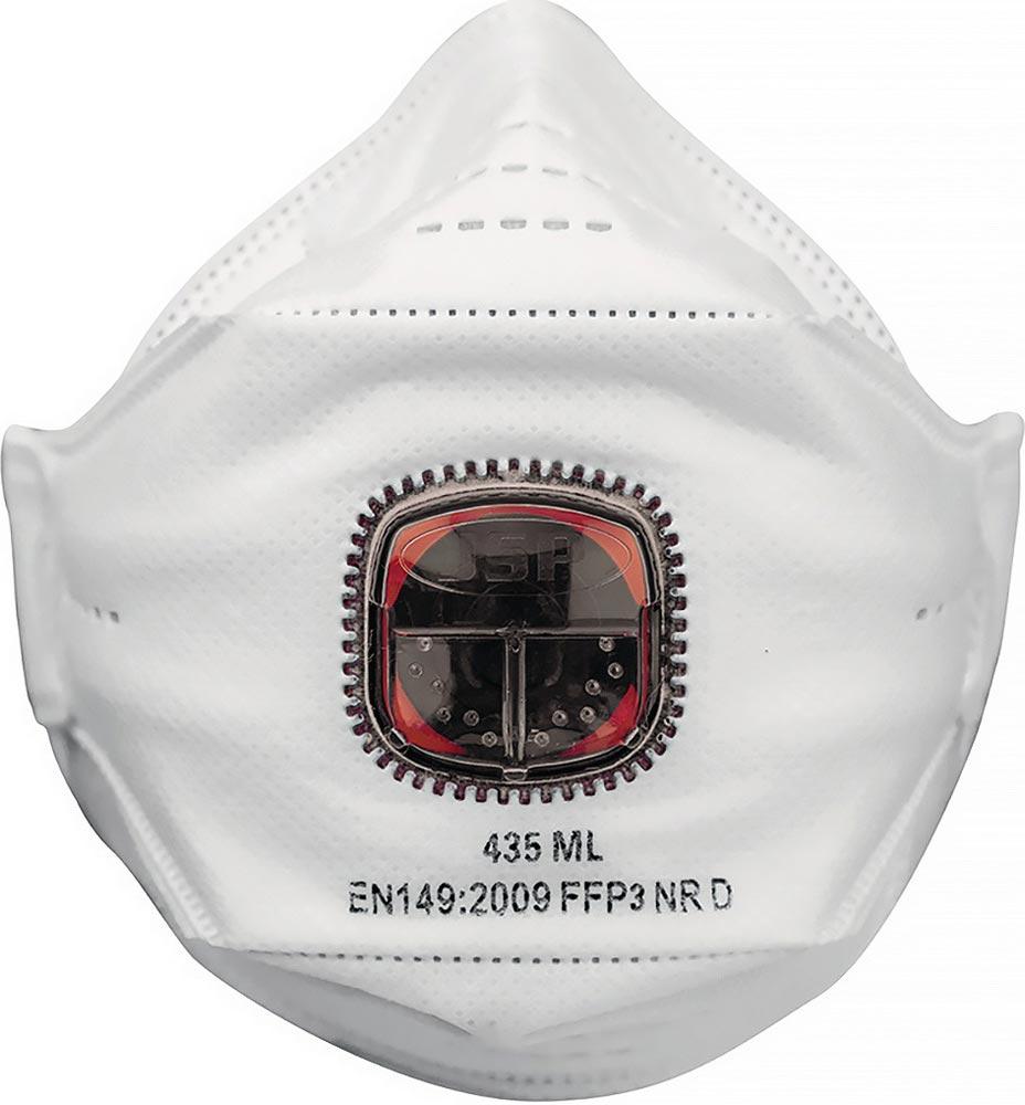 Atemschutzmaske Springfit 435 FFP3 / V NR mit Ausatemventil