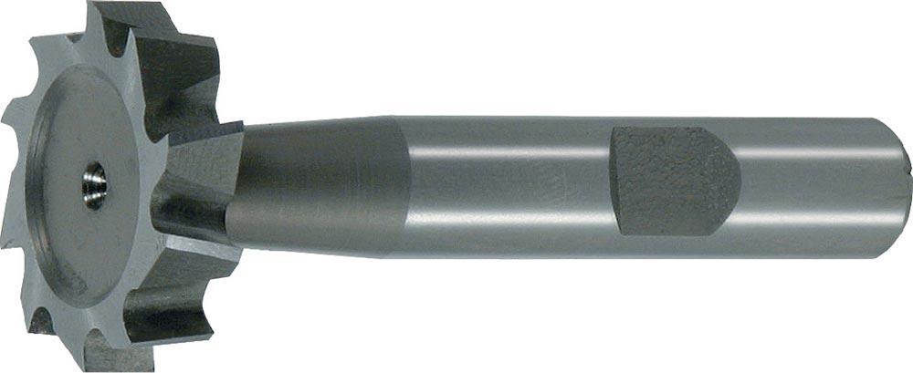 Schlitzfräser DIN 850 D Typ N D.16,5 mm HSS-Co Schneidenanzahl 8 L.3 mm