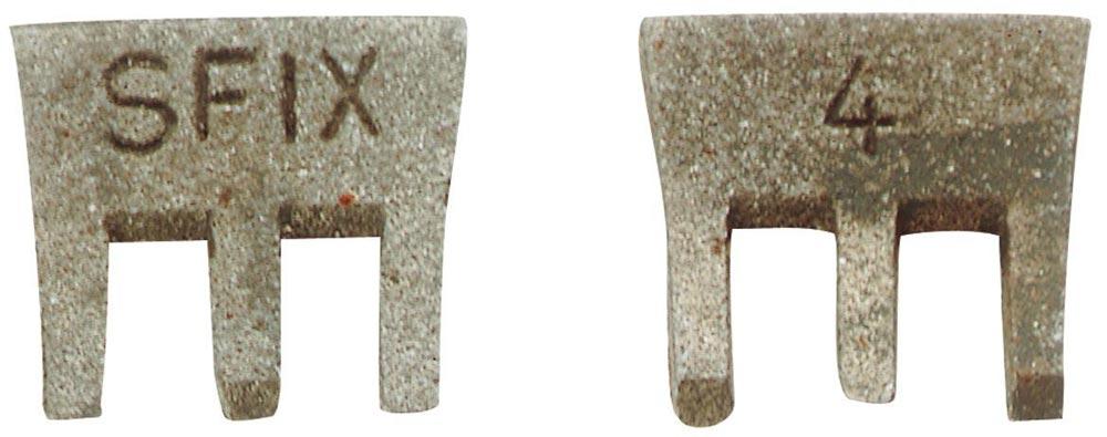 Hammerkeil SFIX Breite 20 mm Größe 1 600 g Beutel a 25 St.