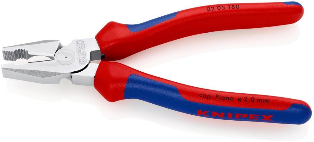 Kraftkombizange Länge 180 mm verchromt 3K-Comfort-Griff
