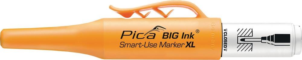 Permanentmarker BIG INK SMART-USE-MARKER XL weiß Strichbreite 2 - 4 mm Rundspitze