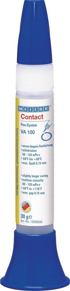 Cyanacrylatklebstoff Contact VA 100 30 g farblos Pen-System