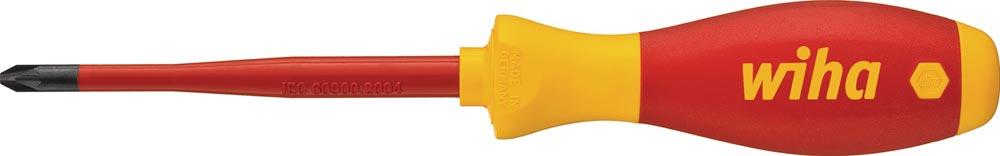 Schraubendreher 3241 slimFix Größe PZD 1 Klingenlänge 80 mm VDE isoliert