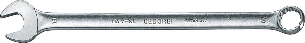 Ringmaulschlüssel 7 XL SW 10 mm Länge 190 mm Form A extra lang CV-Stahl Ringmaulschlüssel 7 XL SW 10 mm Länge 190 mm Form A extra lang CV-Stahl