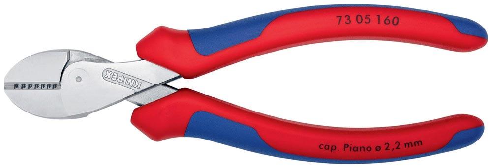 Kompaktseitenschneider X-Cut® Länge 160 mm Kopf verchromt Mehrkomponenten-Hüllen