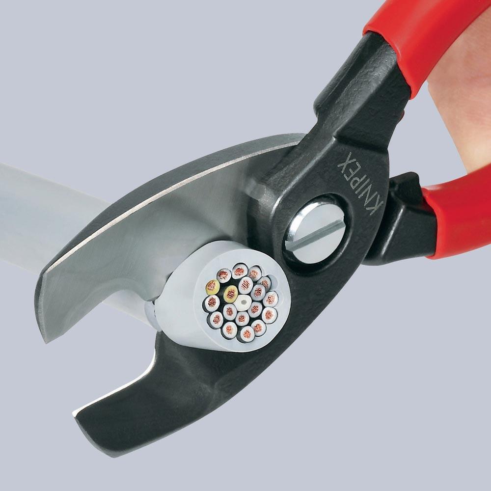 Kabelschere Länge 200 mm Comfort-Griffe