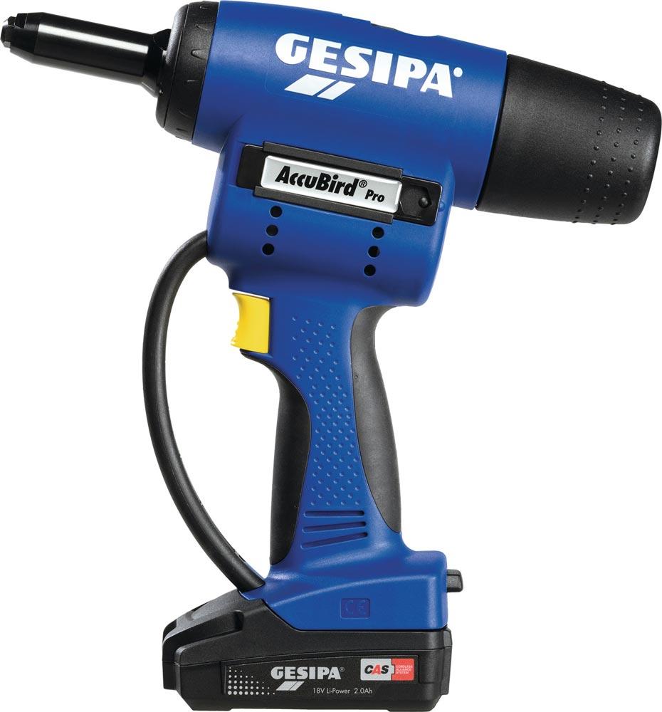 Akku-Blindnietsetzgerät AccuBird®Pro 12-teilig 13000 N Schiebeakku, Ladegerät L-Boxx Akku-Blindnietsetzgerät AccuBird®Pro 12-teilig 13000 N Schiebeakku, Ladegerät L-Boxx