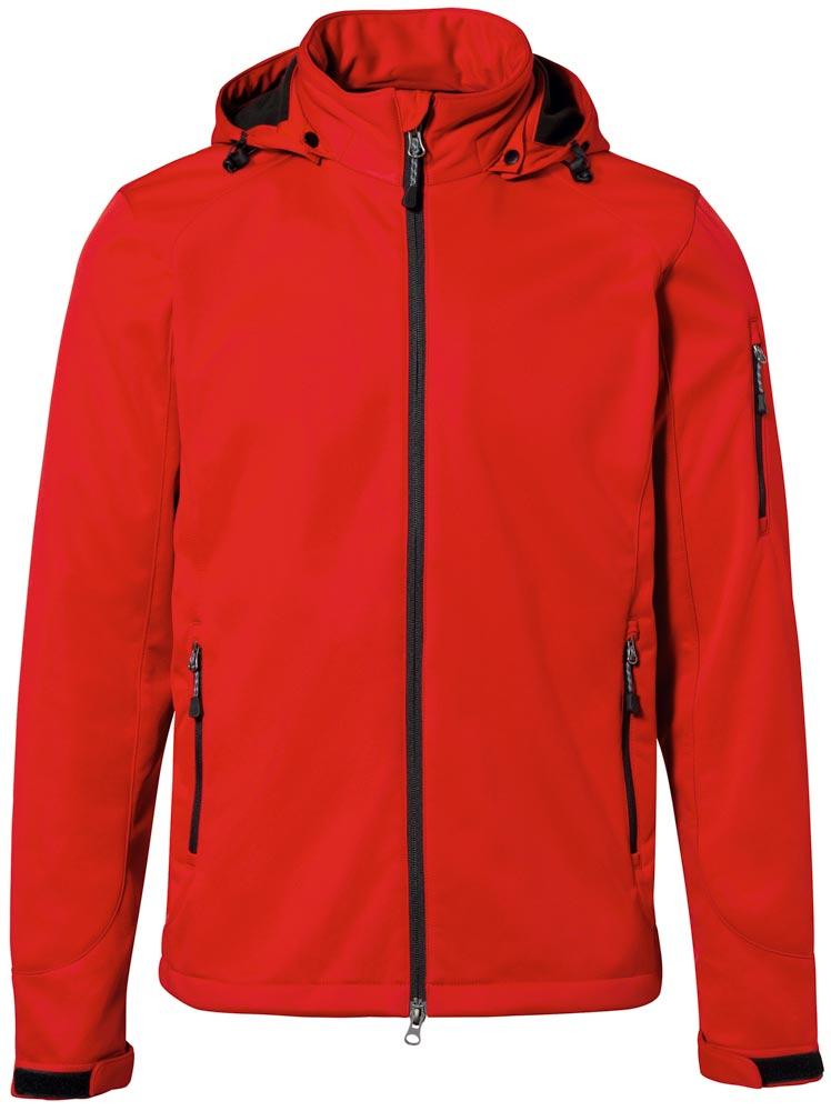 Softshell-Jacke Ontario, Farbe rot, Gr. L