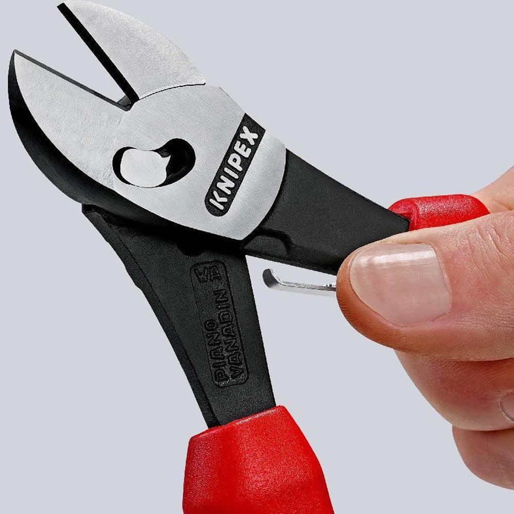 Hochleistungsseitenschneider TwinForce® Länge 180 mm poliert Mehrkomponenten-Hüllen
