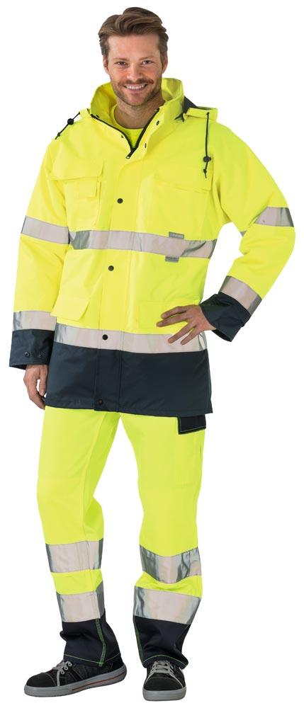 Warnschutzparka Größe XL gelb/marine Warnschutzparka Größe XL gelb/marine