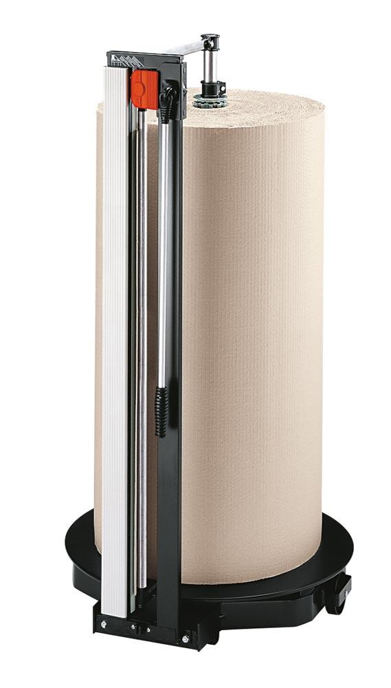 Schneidständer, senkrecht, für Rollendurchm. 800 mm, Schnittbreite 1000 mm, BxTxH 800x880x1295 mm