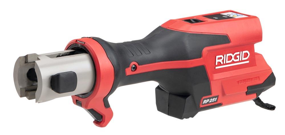 RIDGID Akku-Presswerkzeug RP 115 12 V 2 x 2,5 Ah mit Pressbacken M15-18-22