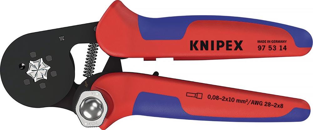 Aderendhülsenzange Gesamtlänge 180 mm 0,08 - 16 (AWG 28 - 6) mm brüniert Mehrkomponenten-Hüllen