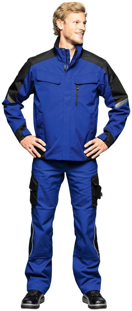 Arbeitshose Twill BRUNO, grün-schwarz Gr. 88 Arbeitshose Twill BRUNO, grün-schwarz Gr. 88