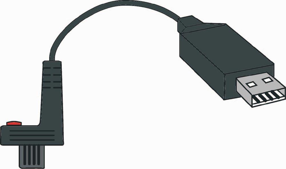 Datenkabel DIGI-MET® USB passend zu Data-Variable Länge 2 m