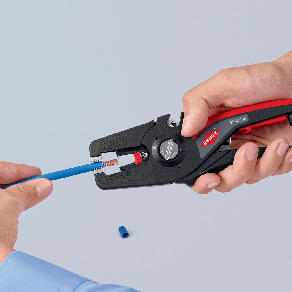 Automatikabisolierzange PreciStrip16 Länge 195 mm 0,08 - 16 (AWG 28 - 5) mm Automatikabisolierzange PreciStrip16 Länge 195 mm 0,08 - 16 (AWG 28 - 5) mm