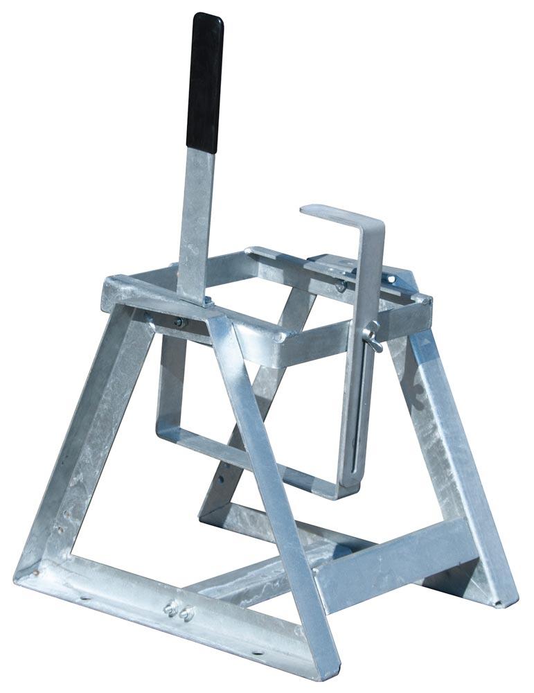 Fassausgießer für 5 l Kanister, Gewicht 5 kg, LxBxH 360x270x520 mm, feuerverzinkt